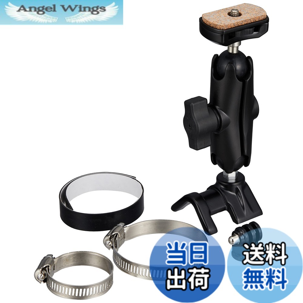 【貨物輸送無料】REC-MOUNTS 赤ちょうちんマウント BB仕掛ける 手合いK (17φ-64φ) ロールバーなどに至適 ディジカメ 動きカム ウェアラブルカメラ GoProも相応う 録ドリに 大きさ：手M