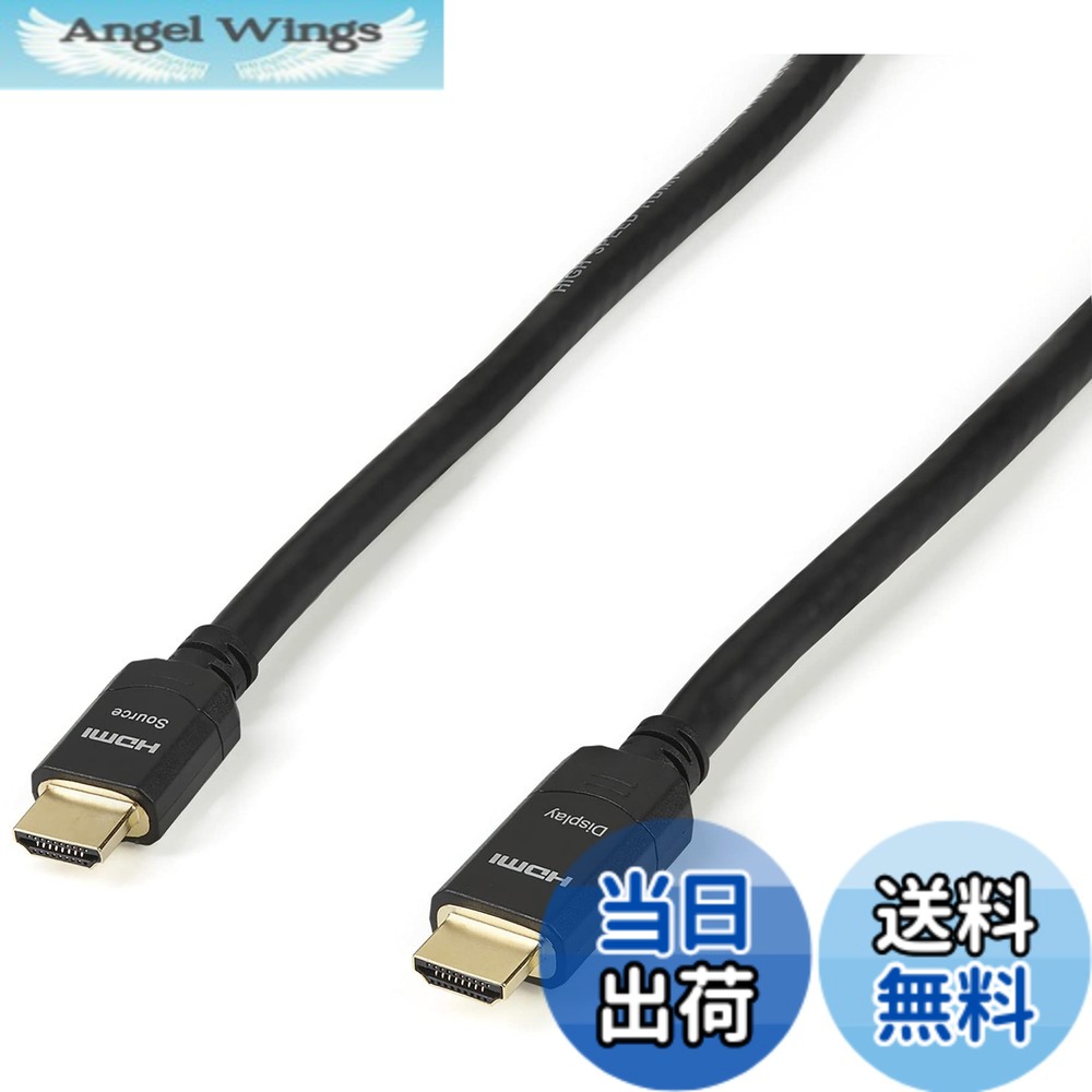 【送料無料】StarTech.com プレミアム ハイスピードHDMIケーブル 色：ブラック、サイズ：20.0m