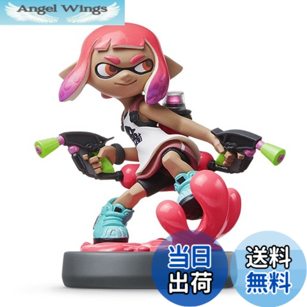 【送料無料】amiibo アオリ (スプラトゥーンシリーズ) 色:ガール【ネオンピンク】|Angel Wings