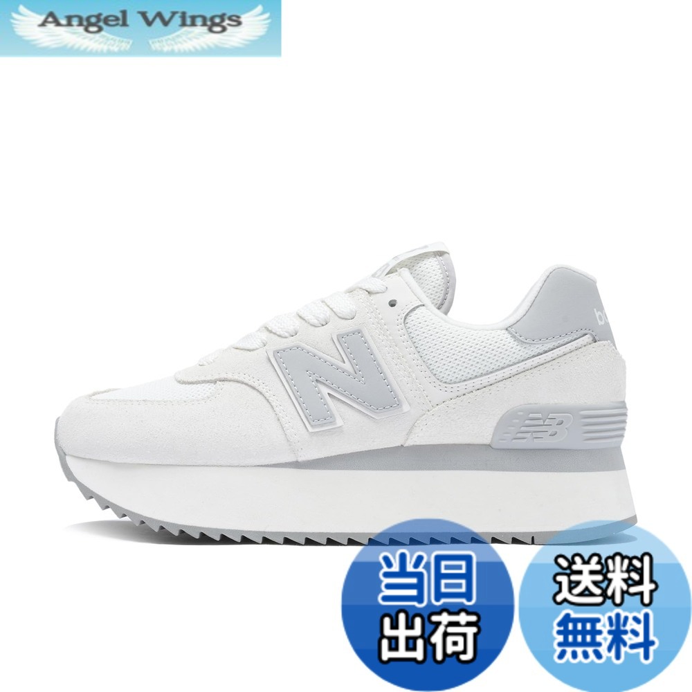 【送料無料】new balance(ニューバランス) レディース WL574Z 574+ 厚底 現行モデル レディーススニーカー 色：JP(OFF WHITE )、サイズ：22.0 cm B 11,059円