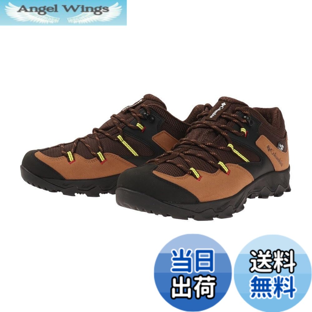 【貨物輸送無料】[Columbia] メンズ セイ赤ちょうちん ファイブ ファースト アウト素っ気ない SABER V LO OUTDRY 010 black bold orange 色：ベージュ、大いさ：25.0 糎