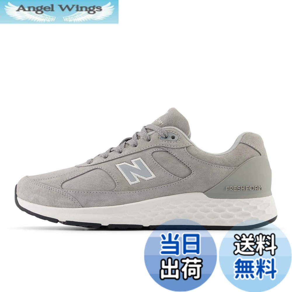 【送料無料】[ニューバランス] ウォーキングシューズ Fresh Foam 1880 v1 フレッシュフォーム クッション 天然皮革 メンズ 色：G1(GRAY)、サイズ：27.0 cm 2E｜Angel Wings