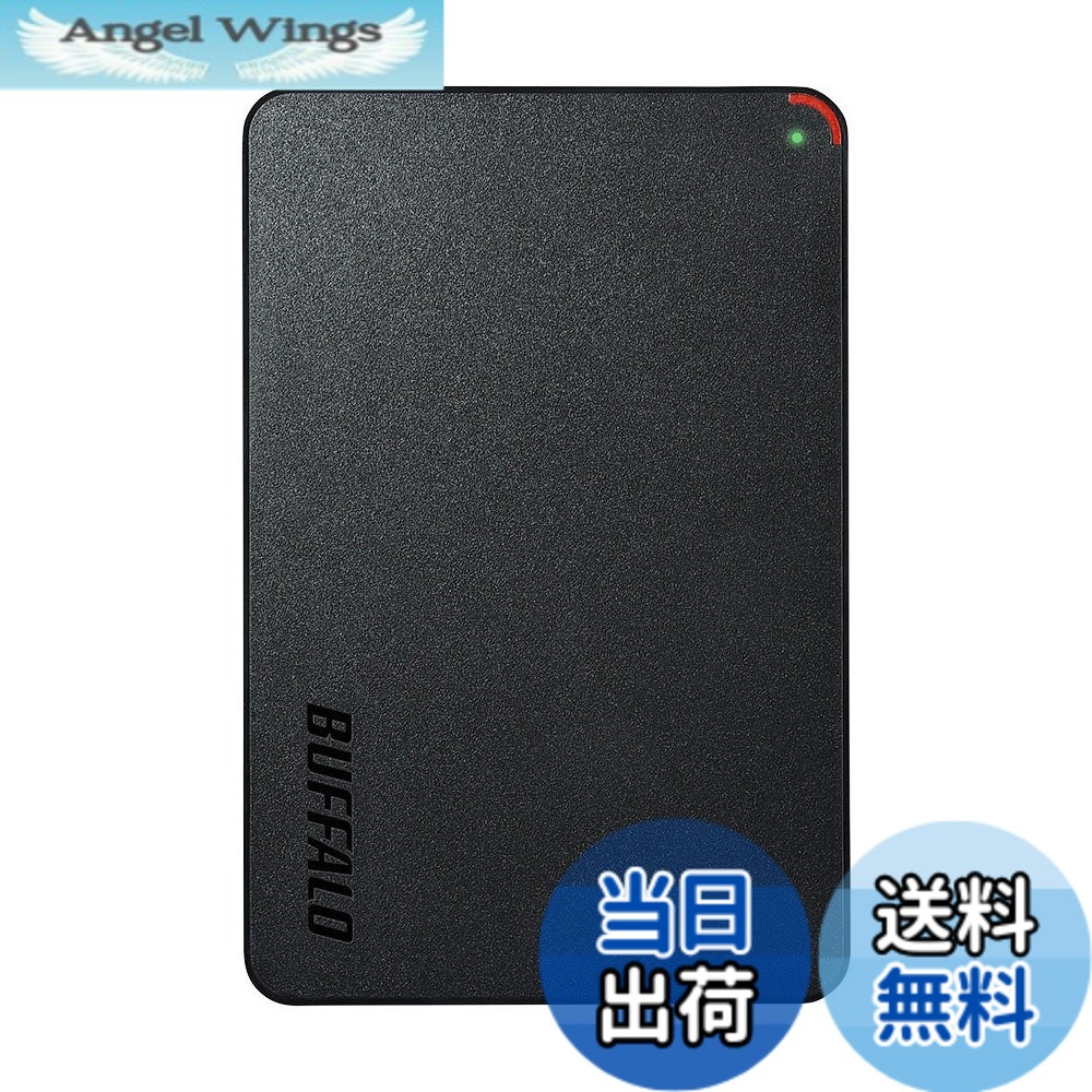 【貨物輸送無料】BUFFALO ミニステイション USB3.1(Gen1)/USB3.0用携帯型HDD 固定ディスク-PCFSU3-BBAつづき物 色：黒いこと、大きさ：2.0肺結核