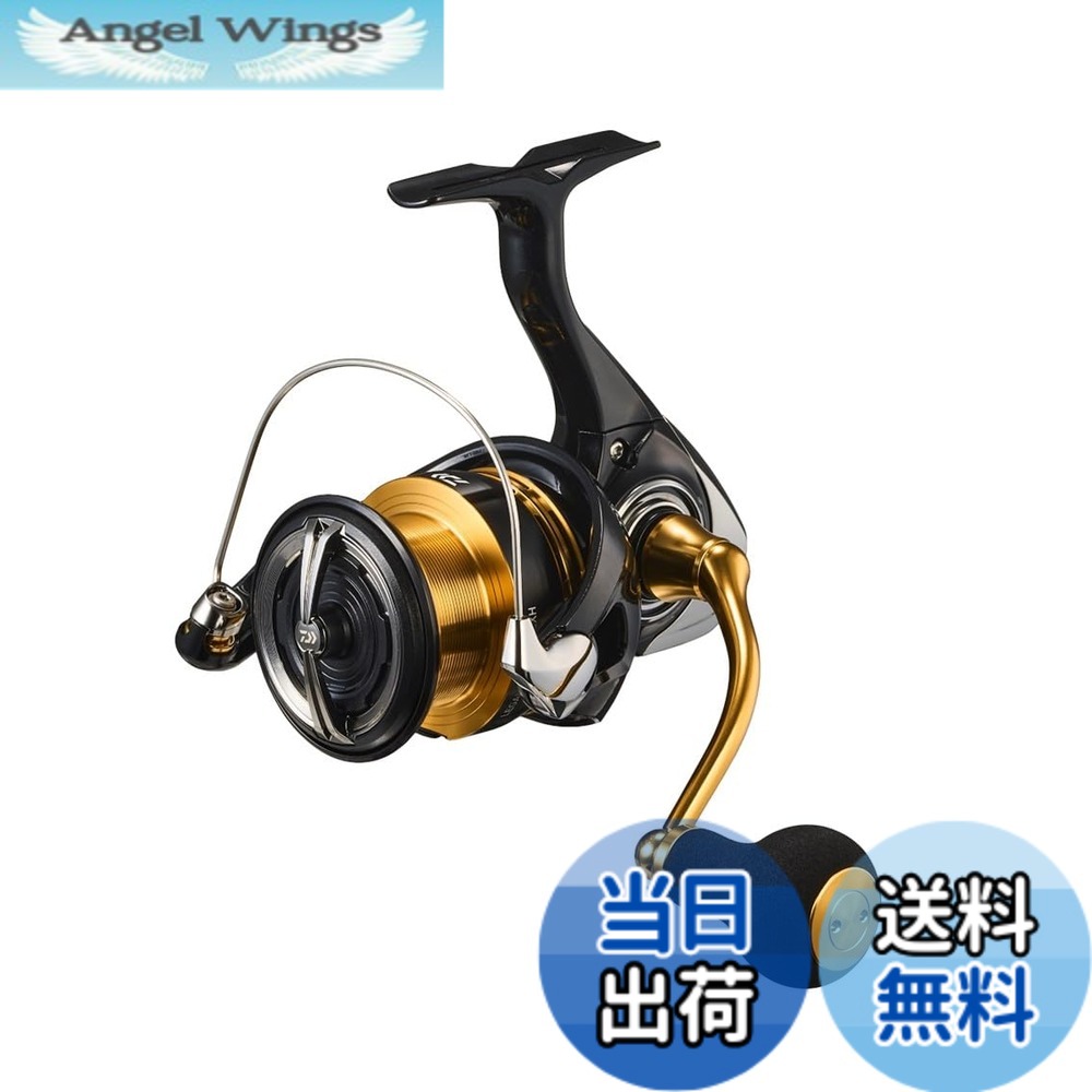 【送料無料】ダイワ(DAIWA) スピニングリール 23レガリス LT 1000S~6000D-H 各種 (2023年モデル) 色:ブラック、サイズ:LT4000-CXH|Angel Wings