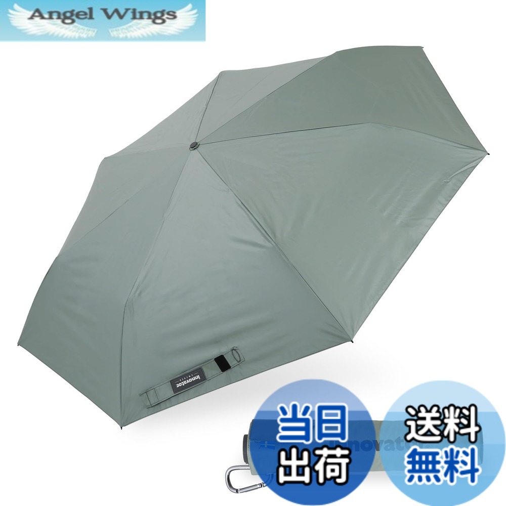 【送料無料】小川(Ogawa) 【2025】innovator メンズ 日傘 晴雨兼用 UVカット率&遮光率99%以上 遮熱加工 はっ水 色：ペールグリーン、サイズ：60cm
