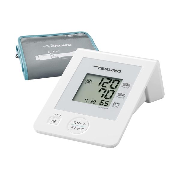 【150円OFFクーポン★19日23:59迄】上腕式 テルモ 電子血圧計 ES-W1200ZZ ｜ デジタル血圧計 テルモ電子血圧計 血圧計 血圧 けつあつけい 血圧測定器 ketuatukei 血圧 計測 血圧計 自宅用 血圧測定機 健康管理 送料無料 母の日 敬老の日 誕生日 ギフト 1台