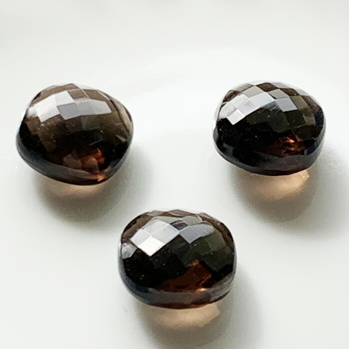 楽天市場】天然石 スモーキークォーツ ファセットキューブ 9-10mm 1個