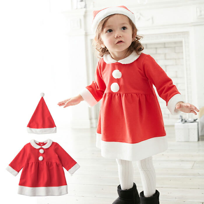楽天市場 Fario サンタガールセット 赤ちゃん ベビー服 女の子 おんなのこ ウェア ウエア インスタ映え クリスマス パーティー マタニティ授乳服ベビー Angeliebe