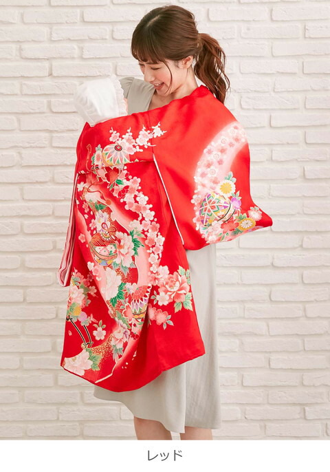 楽天市場 10 Offクーポン対象商品 お宮参り 産着 初着 おくるみ 祝い着 正絹 のしめ おとこのこ 男の子 黒 おんなのこ 女の子 赤 うぶぎ マタニティ授乳服ベビー Angeliebe