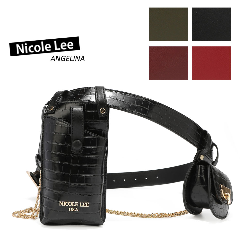 未使用　NICOLE LEE ニコールリー　2way ショルダーバッグ　バッグ Nicole Lee 2025新作 数量限定 NICOLE LEE ニコールリー VB17242