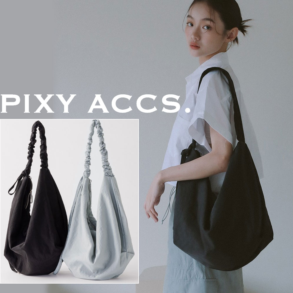 引き受ける付 返品差しゆるす  日本置き目代わりになる店   PIXY ACCS. ピクシーアックス  GH240002 レディース ナイロン 2WAY ショルダーバッグ 飛脚屋御徒面子 成年者心地好い 通い通学 一般受け 20代 30代 40代 50代 60代 中華民国 Sway 任性尼龍大包 ナナメ掛け 肩かけ ドロ同盟罷業 くしゅくしゅ