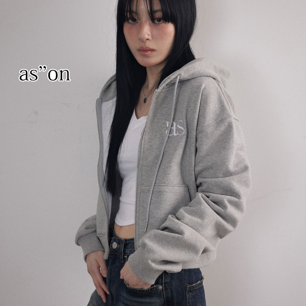新ブランド 日本未入荷 正規品 保証付き 2026 as"on アズオン BASIC TRAINING HOOD ZIP-UP ロゴ パーカー ストリート カジュアル ロゴ 30代 40代 20代 50代 instagram 海外 TikTok New Jeans Minji 韓国ファッション 服 レディース 韓流 トレーナー スウェット 羽織り|ANGELINA - アンジェリーナ