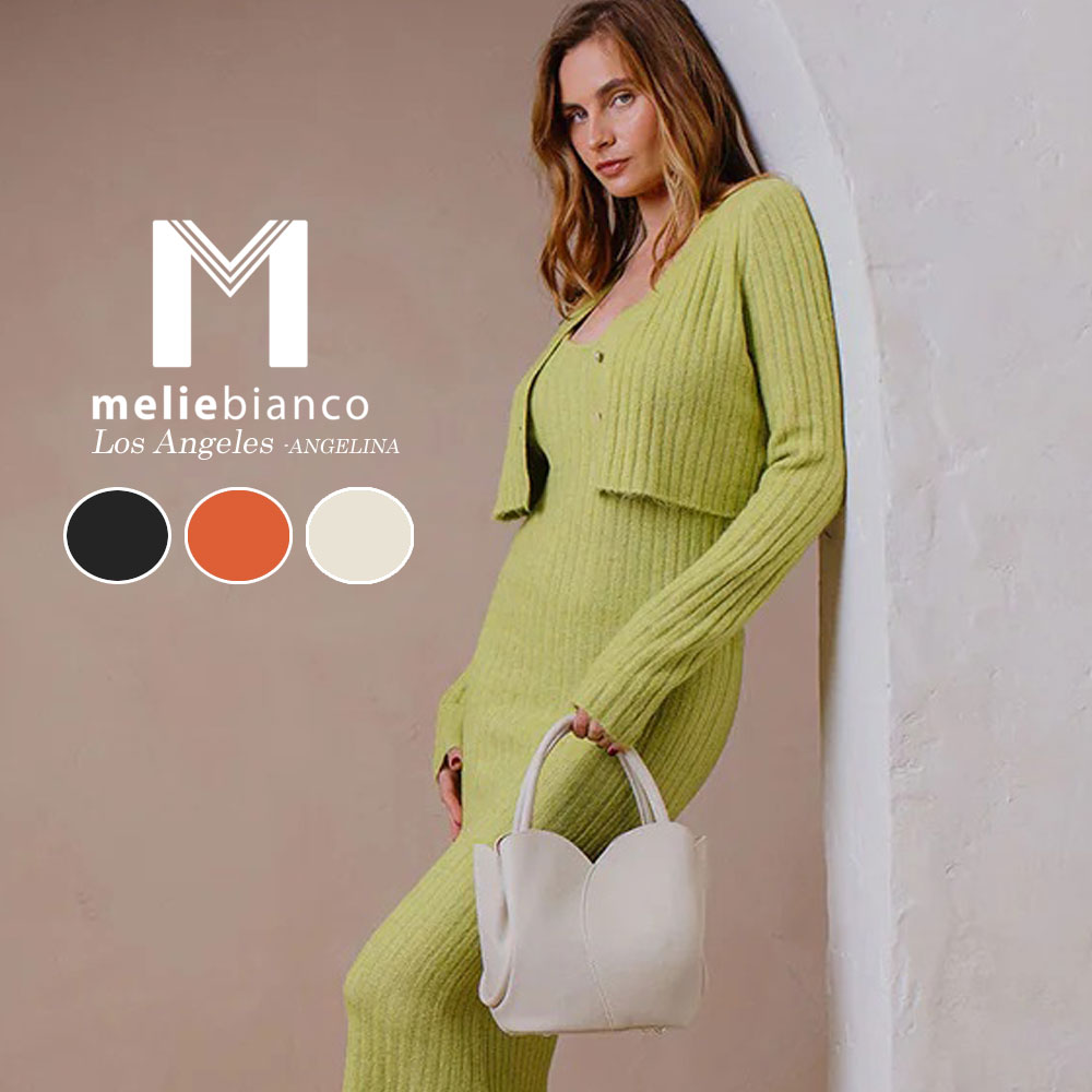 2026新作 押さえる品 Melie Bianco メリービアンコ AC6200 チューリップ とっ始め手持ち部分 ショルダーバッグ ハンドバック  ヘイリービーバー愛用ブランド名 うしろ側 30代 40代 20代 50代 60代 Tulip 花柄 カットアウト 御花 手押し車細工物 チューリップ御徒面子 ハレノヒ 御祝い