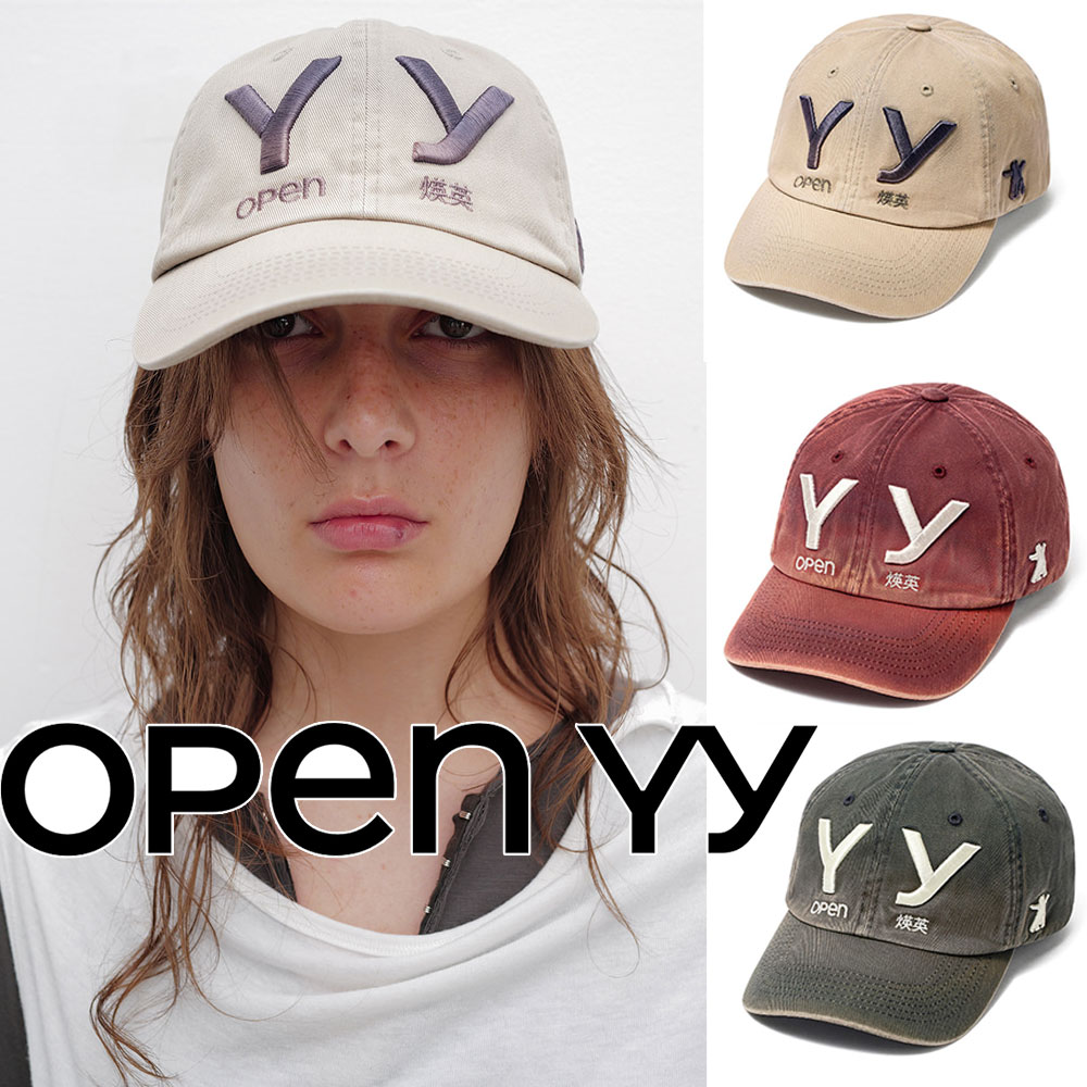【美品】最終値下げ❗️Open YY キャップ OPEN Yy キャップ 帽子 「OPEN YY / オープンワイワイ」Woven
