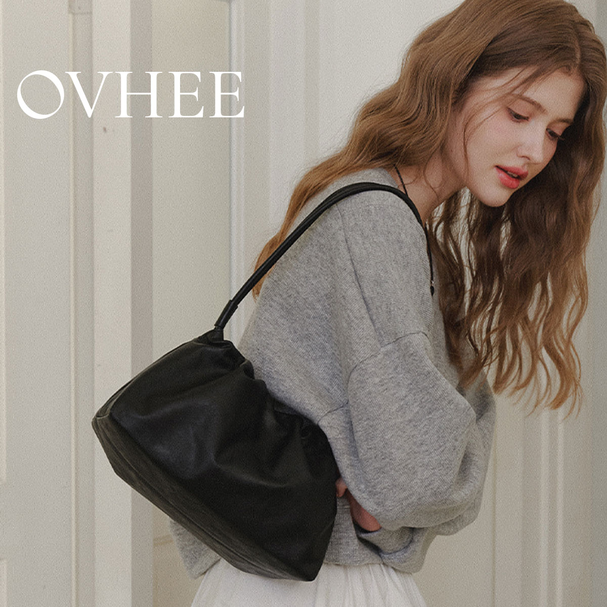 2026新ブランド!保証付 返品OK OVHEE オヴェイ 日本 正規品 日本未入荷ブランド Minette Shoulder Bag ポーチ付き ボストンバッグ ショルダーバッグ ハンドバッグ レトロクラシカル 通勤通学 20代 30代 40代 50代 韓国 インスタ ビジネスバッグ 大人可愛い クラシック|ANGELINA - アンジェリーナ