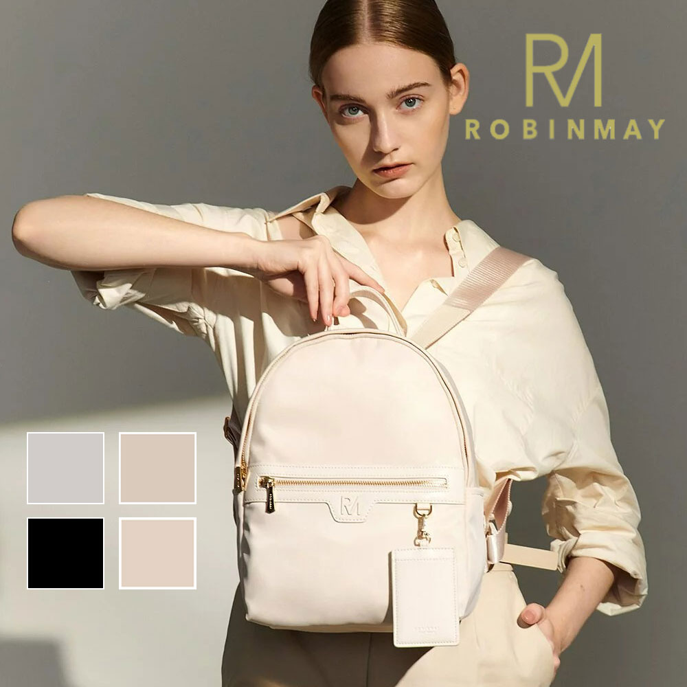 楽天市場】保証付 返品OK 正規品 2024 ROBINMAYロビンメイ D106 Roco Bella Backpack レディース 大人リュック  バッグ リュックサック ミニリュック 小さめ カジュアル 公式 ビーガンレザー ヴィーガン 50代 30代 40代 20代 SDGs サステナブル ママ バッグ 台湾発 ...