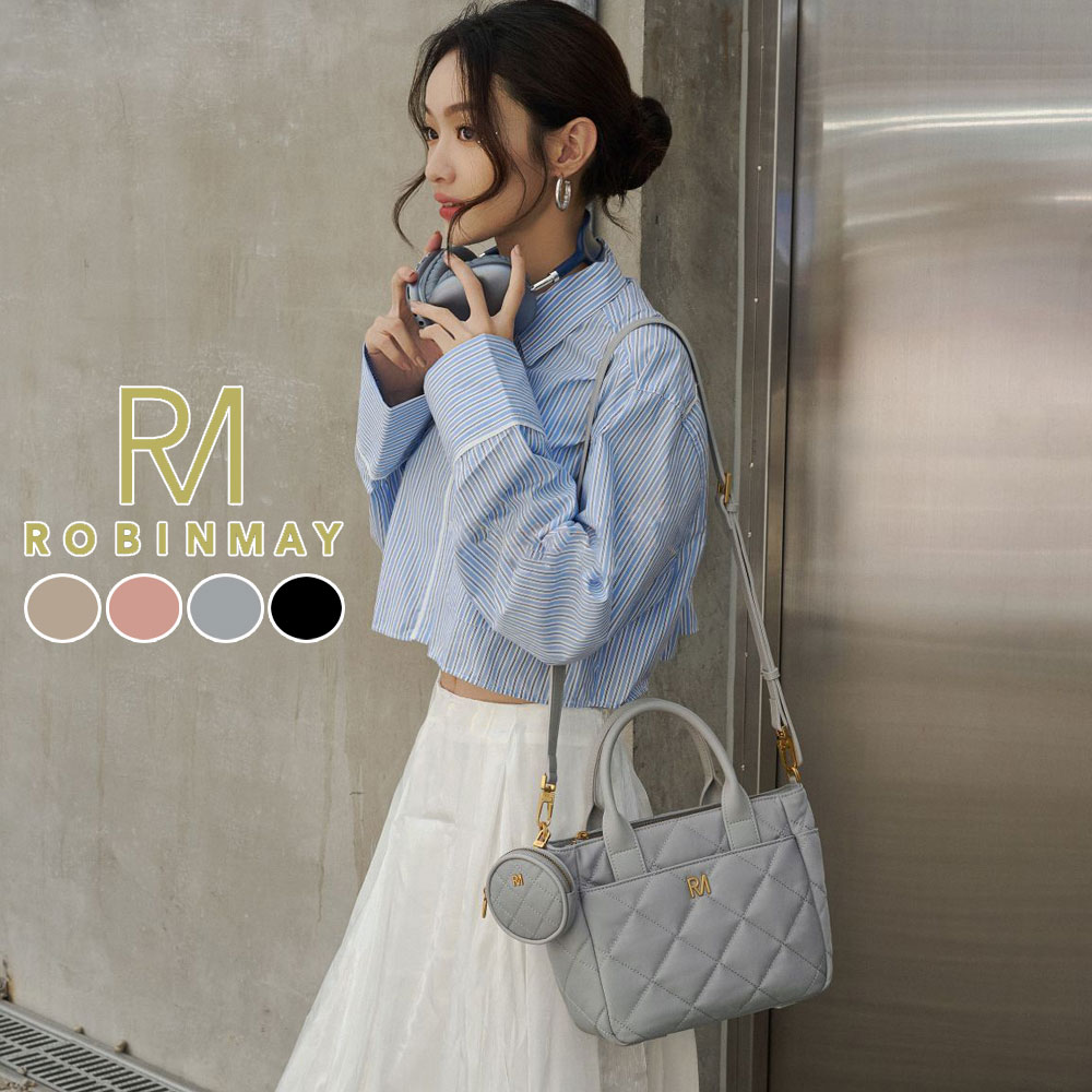 【ROBINMAY】ナイロンショルダーバッグ2way(z495)/ 送関込 楽天市場】2025新作 保証付 返品OK 正規品 ROBINMAY ロビンメイ