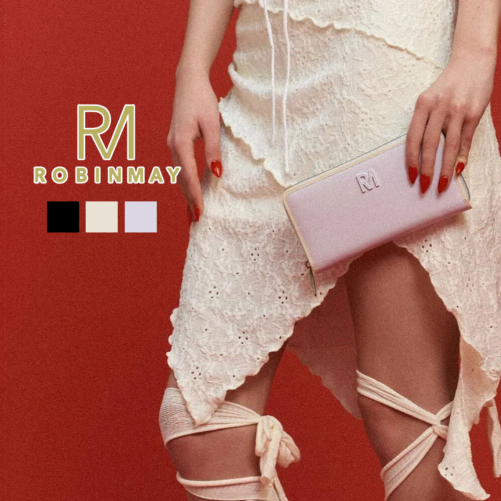 引き請ける付 返品聞き入れる  置き目品  ROBINMAY ロビンメイ  TJ008 レディース  TICOレザーロングウォレット 本革 中華民国  20代 30代 40代 50代 60代 古典派音楽 U字型 ロングゼムクリップ 今めかしい 長札入れ 成年者好いたらしい ビッグロゴタイプ 札入れ バイ色合い なめし革 ラウンドジッパー レディース財布-財布・ケース