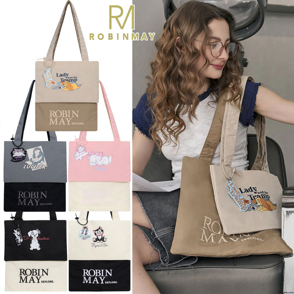追跡有★ROBINMAY Disney ぬいぐるみチャーム付 トートバッグ 楽天市場】2025新作 保証付 返品OK 正規品 ROBINMAY ロビンメイ