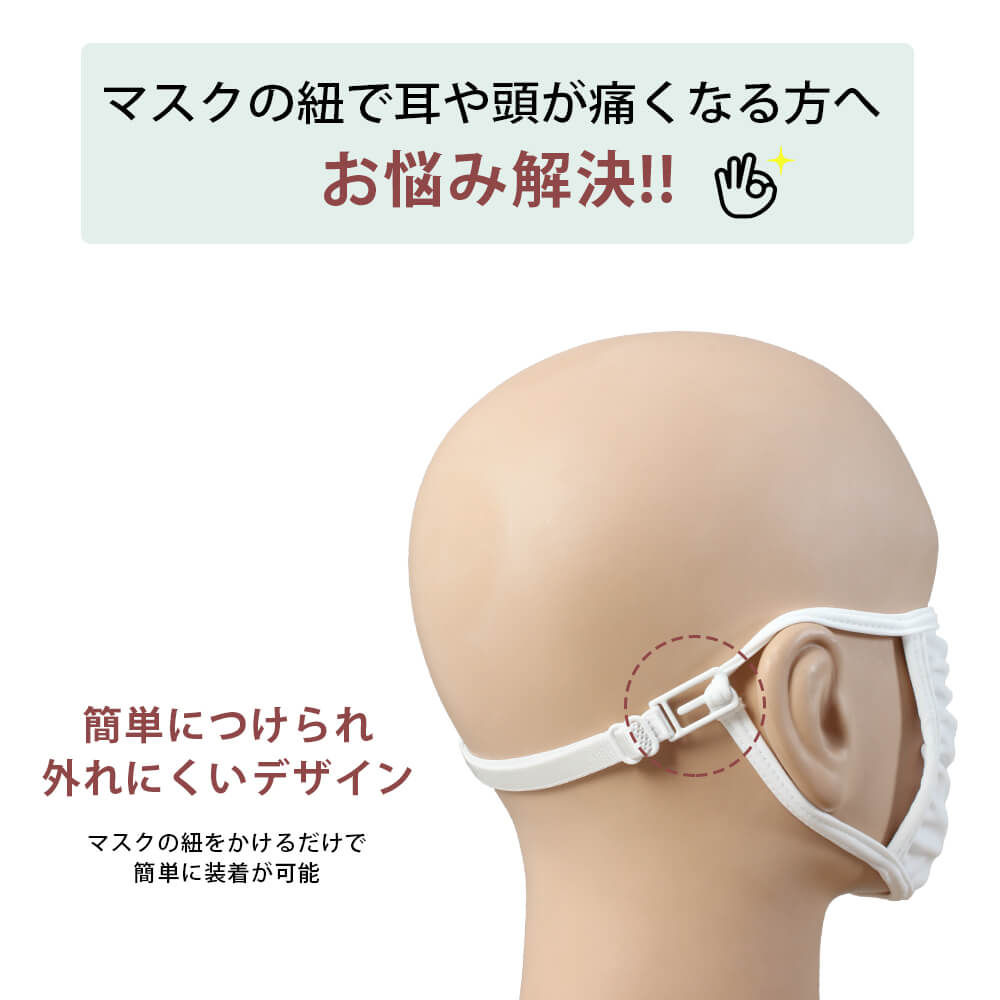 楽天市場 2 3日以内に発送 マスク バンド 耳 長さ調整 5本入り マスク用補助バンド 耳が痛くならない 耳ガード イヤーガード マスクベルト スライダー付き サイズ調整 便利グッズ コンパクト 白 ゴールド ピンク ホワイト 痛み軽減 補助具 リラックス メール便y