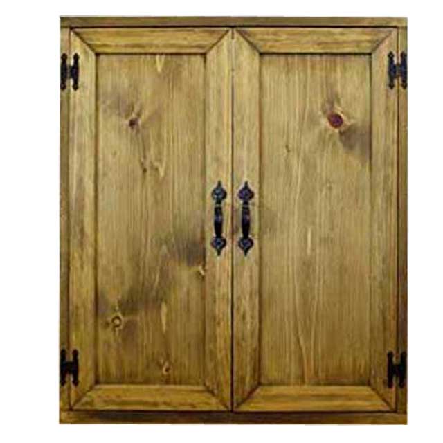 楽天市場】カフェ窓 木製扉の窓枠 アンティークブラウン 片面取っ手