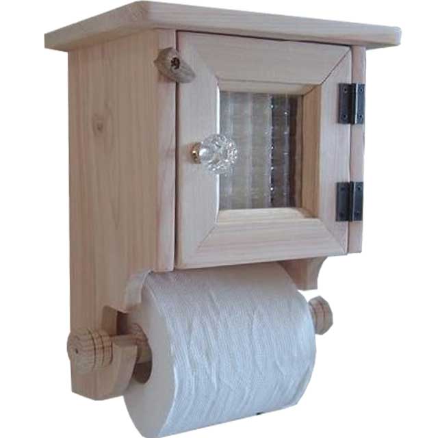 即納 最大半額 トイレットペーパーホルダー パンプキンノブ 無塗装白木 W19d17h25cm チェッカーガラス ストックボックス付 木製 ひのき オーダーメイド w 最安値挑戦 Hughsroomlive Com