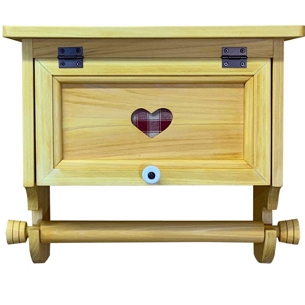 日本最大級 キッチンペーパーホルダー カントリーハート 赤いチェック 壁かけラック レギュラー 230mm 31 17 27cm ナチュラル 木製 ひのき ハンドメイド オーダーメイド エンジェルズ ダスト Www Nso Mn