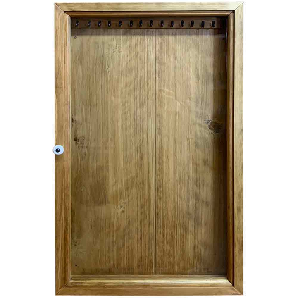 楽天市場】アクセサリーケース 透明ガラス扉 アンティークブラウン