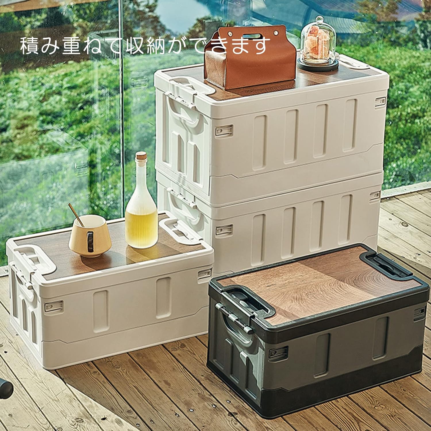 5個 折りたたみコンテナ 収納ケース 収納ボックス 大容量便利 工場作業 車内 楽天市場】【25日20時から～先着30％OFF！】収納ボックス 5面