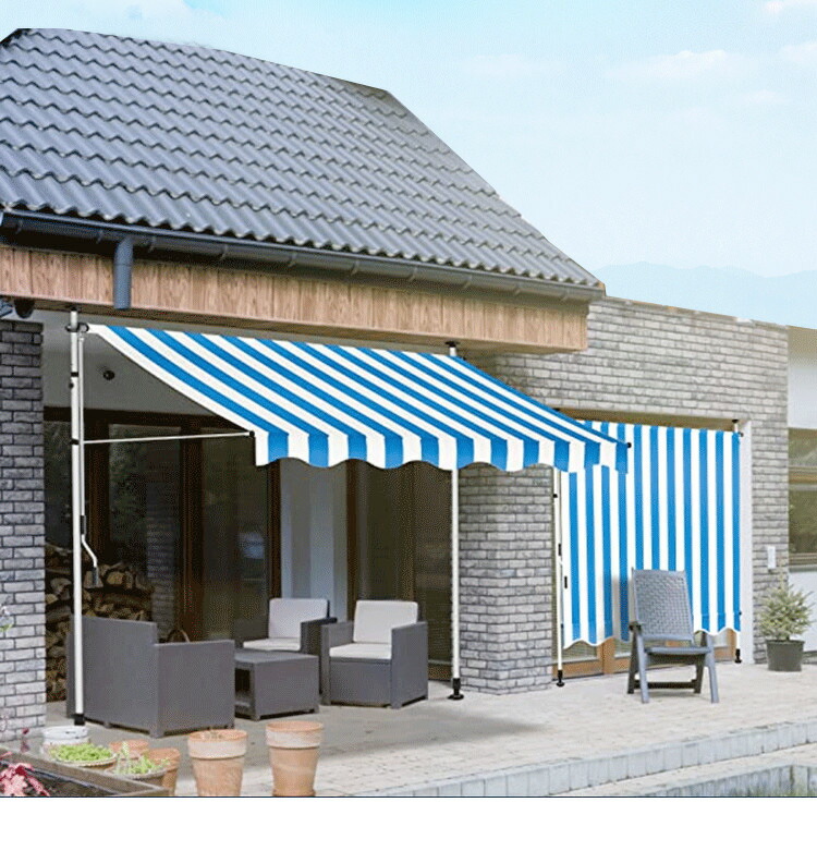 楽天市場】ベランダ テント オーニングテント 250cm シェード 9色から