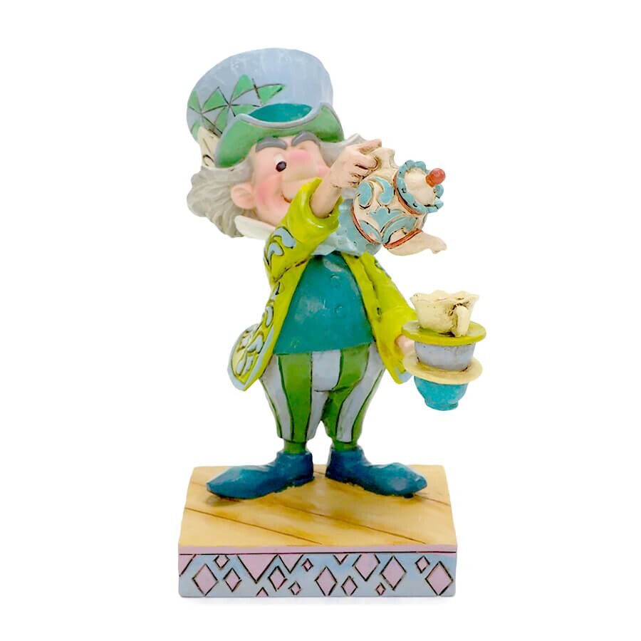 マッドハッター ディズニー グッズ クリスマス 付与 据え物 Disney Traditions 生れでる日曜 プレゼント ディズニー グッズ フィギュア 置物 アリス 鳥打ち帽住さん ふしぎのステイトのアリス 返品切り換える不可 Nobhillmusic Com