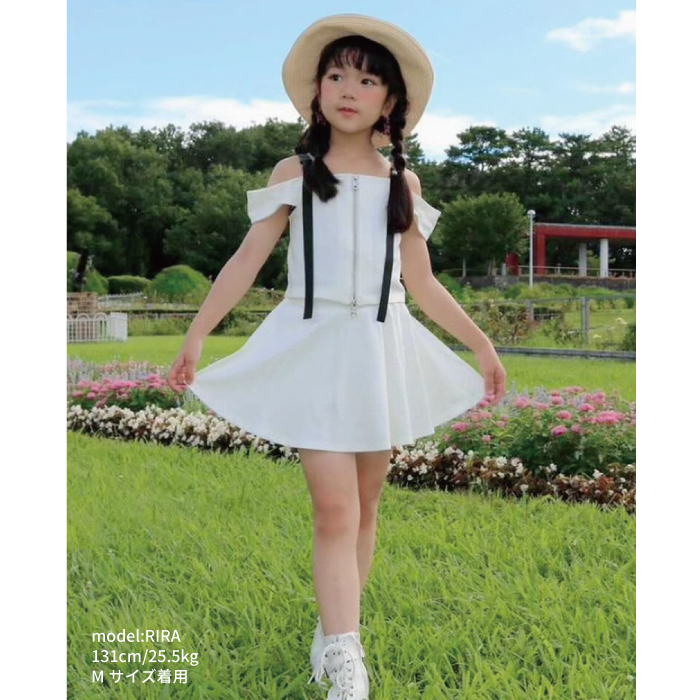 キッズスカート子供服白黒ミニスカート韓国スカート韓国アイドル衣装ダンス衣装単品ならネコポス可能返品交換不可