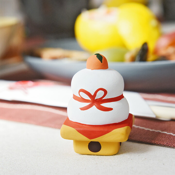 福岡光里ぐいのみ鏡餅2009年版丑うし 招福 干支みくじ 鏡餅みくじ 日本製／中川政七商店 干支 置物 2006