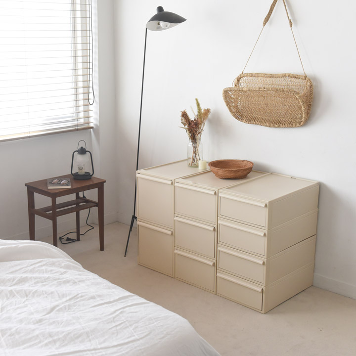 L×2個セット】クローゼットシステム／クローゼット 収納 ケース