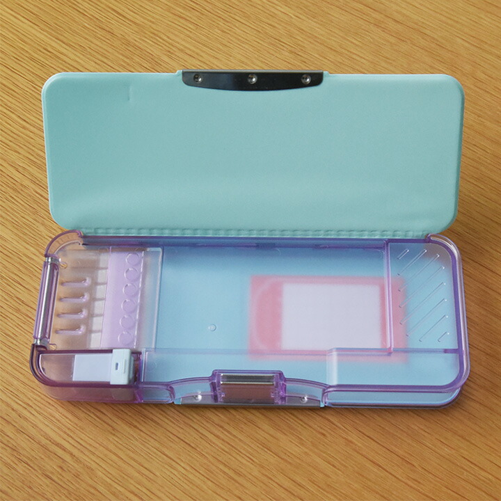 這款鉛筆盒能防止你忘記削鉛筆。這款簡約的鉛筆盒非常適合小學生，是任何學校的理想選擇。另有聲波自動鉛筆可供選擇。