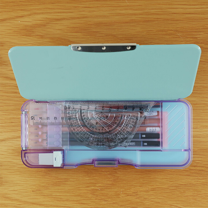 這款鉛筆盒能防止你忘記削鉛筆。這款簡約的鉛筆盒非常適合小學生，是任何學校的理想選擇。另有聲波自動鉛筆可供選擇。