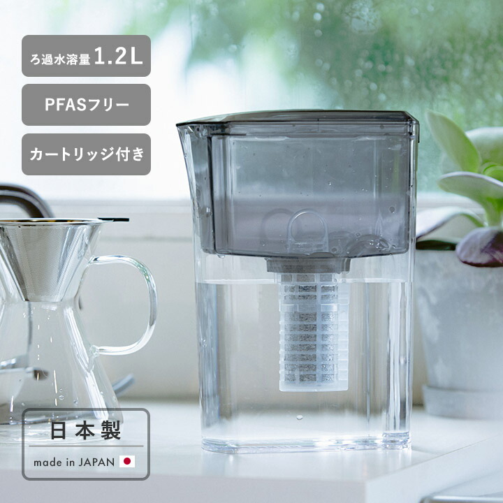 ピッチャー 浄水器 元気の水⭐︎新品未使用⭐︎ ミカ 2L 青 MICA