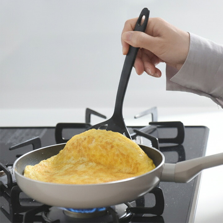 レイエ 溶く、巻く、切るを一本で パパッと 卵焼き ターナー/卵焼き ヘラ フライ返し 調理器具 調理グッズ キッチン 便利アイテム/leye ...