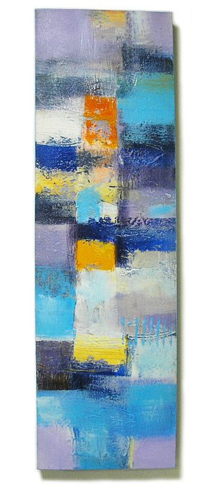 バリアート絵画 L 縦　抽象画 [100x30cm] アジアン 雑貨 バリ 雑貨 タイ 雑貨 アジアン インテリア 送料無料 7,029円