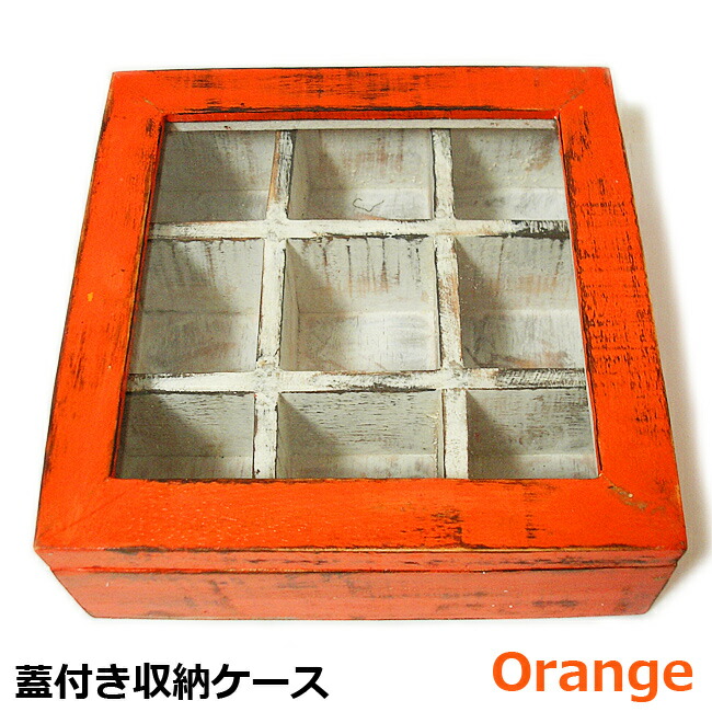 楽天市場】木彫りの蓋付き ボックス 白茶 Lサイズ [W.39cm