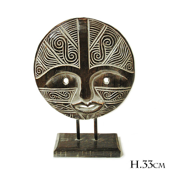 楽天市場】アジアン ティモールマスクスタンド Btype ウッド 木 木製