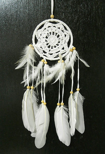 楽天市場】アジアン雑貨 バリ ドリームキャッチャー ホワイト 白