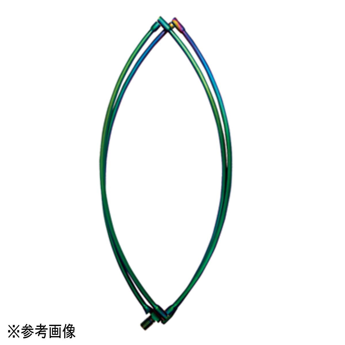 宇崎日新 皆無総締め タモ枠(四ツ折り) チタン虹霓 45糎 [5]
