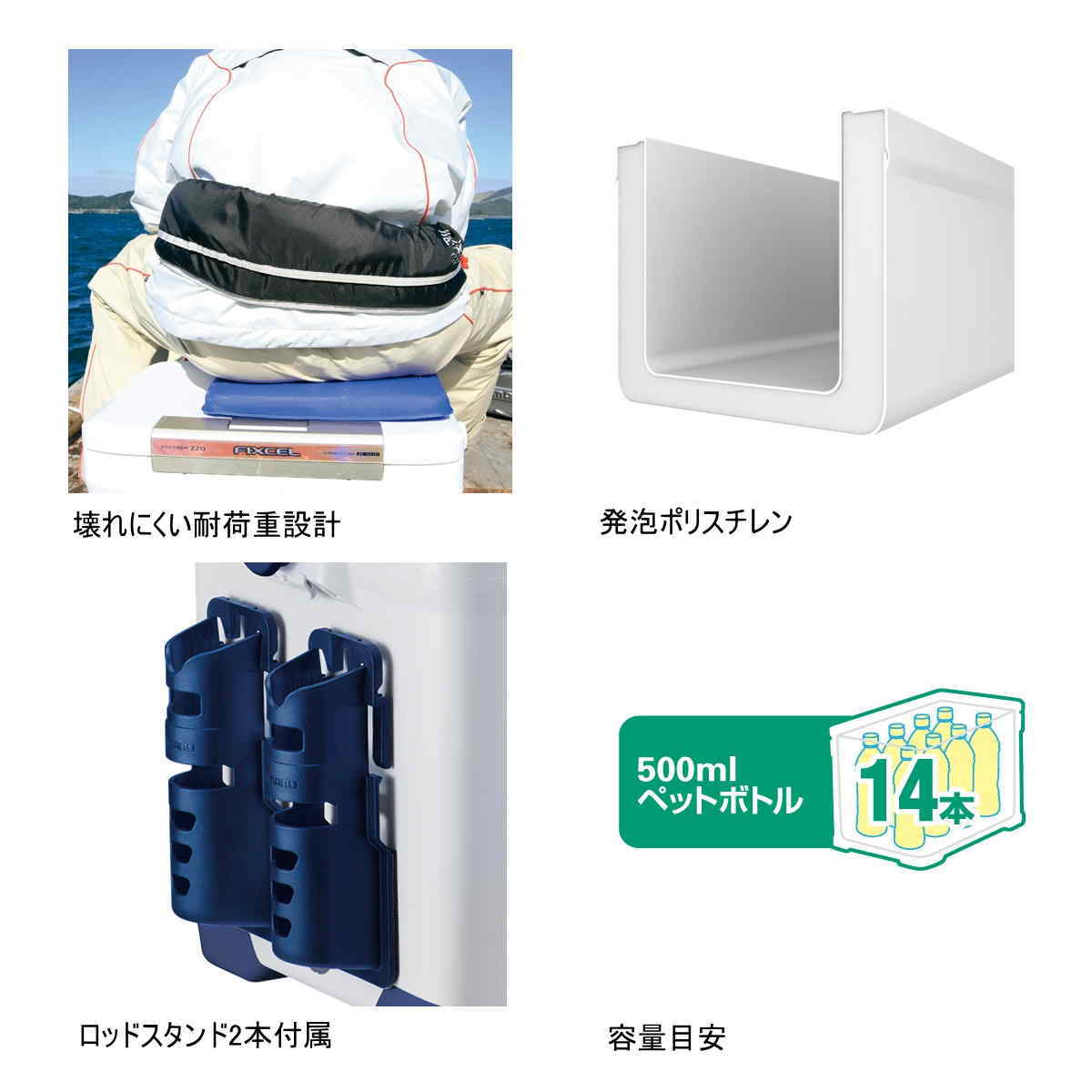 残りわずか 楽天市場 送料無料2 クーラーボックス シマノ フィクセル ライト Rs 170 Nf G17s ホワイトブルー 大型商品の為同梱不可 釣具のアングル 楽天市場店 新発売の Secretoftheislands Com