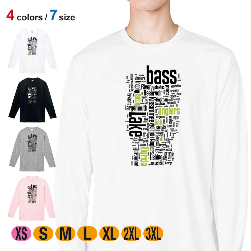 BASS PRO SHOPS トーナメントシャツ ブラック／ホワイトM（L） BASS PRO SHOPS トーナメントシャツ - メルカリ
