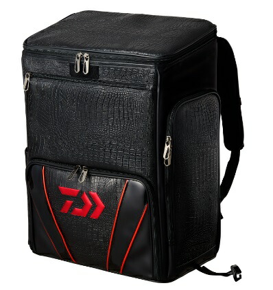 ダイワ (Daiwa) へら背嚢（G）黒いこと赤いこと バッグ・バケツ・収納-フィッシング-スポーツ・アウトドア
