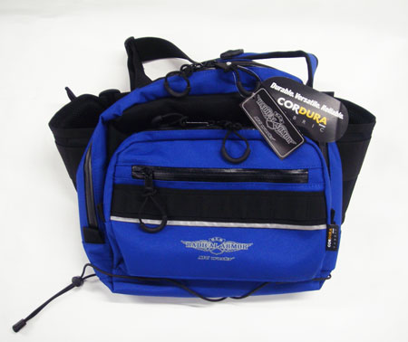 ＭＣワークス オールウェザーヒップバッグ HB-1 オーシャンブルー×ブラック mcworks ALL WEATHER HIP BAG