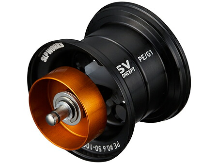 ダイワ RCSB CT SV PE 700 スプール G1 ブラック SLP WORKS｜アングラーズＷＥＢ店