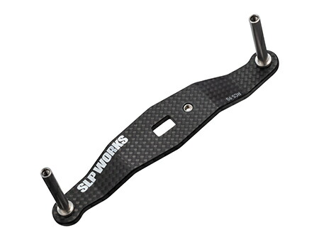 ダイワ SLPW 23RCSB カーボンクランクハンドル 90mm 11g a098 グローブライド daiwa slpワークス｜アングラーズＷＥＢ店