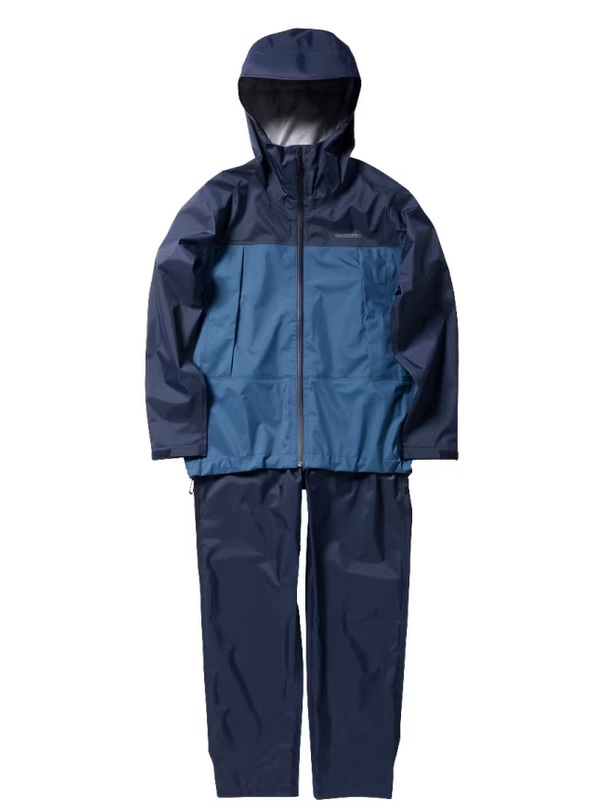 美品　2回使用のみ　SHIMANO RA-047X レインスーツ　L シマノ 楽天市場】シマノ (Shimano) RA-047X ブラックダックカモ XL